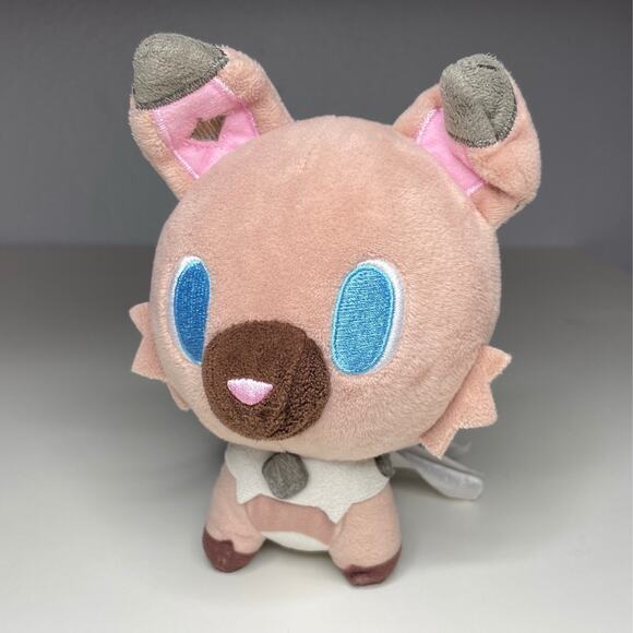 Pokémon Center Rockruff Pokedoll Plush 6” Stuffed Animal 2017 *READ* - Picture 1 of 13